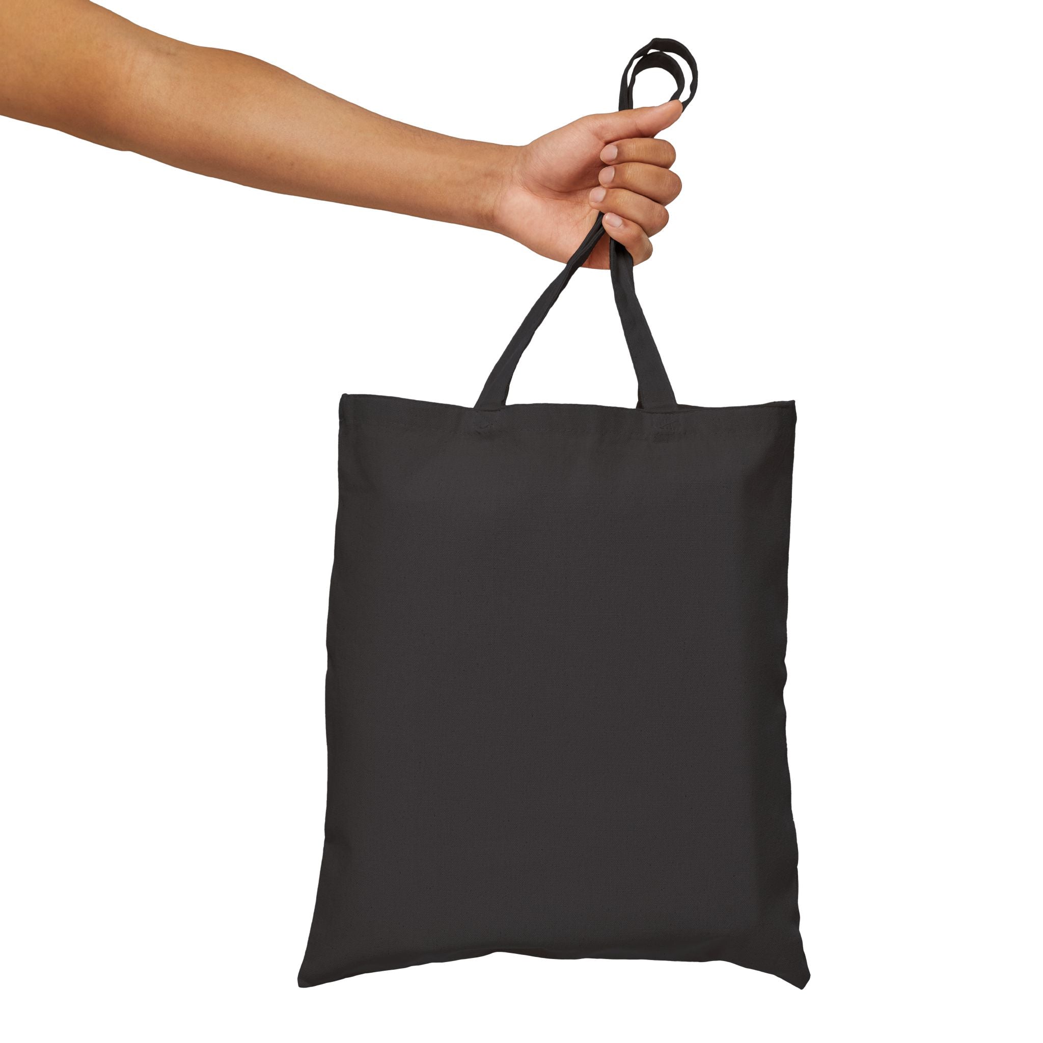 Never Give Up Tote Bag — Cute Motivational Canvas Tote for Women