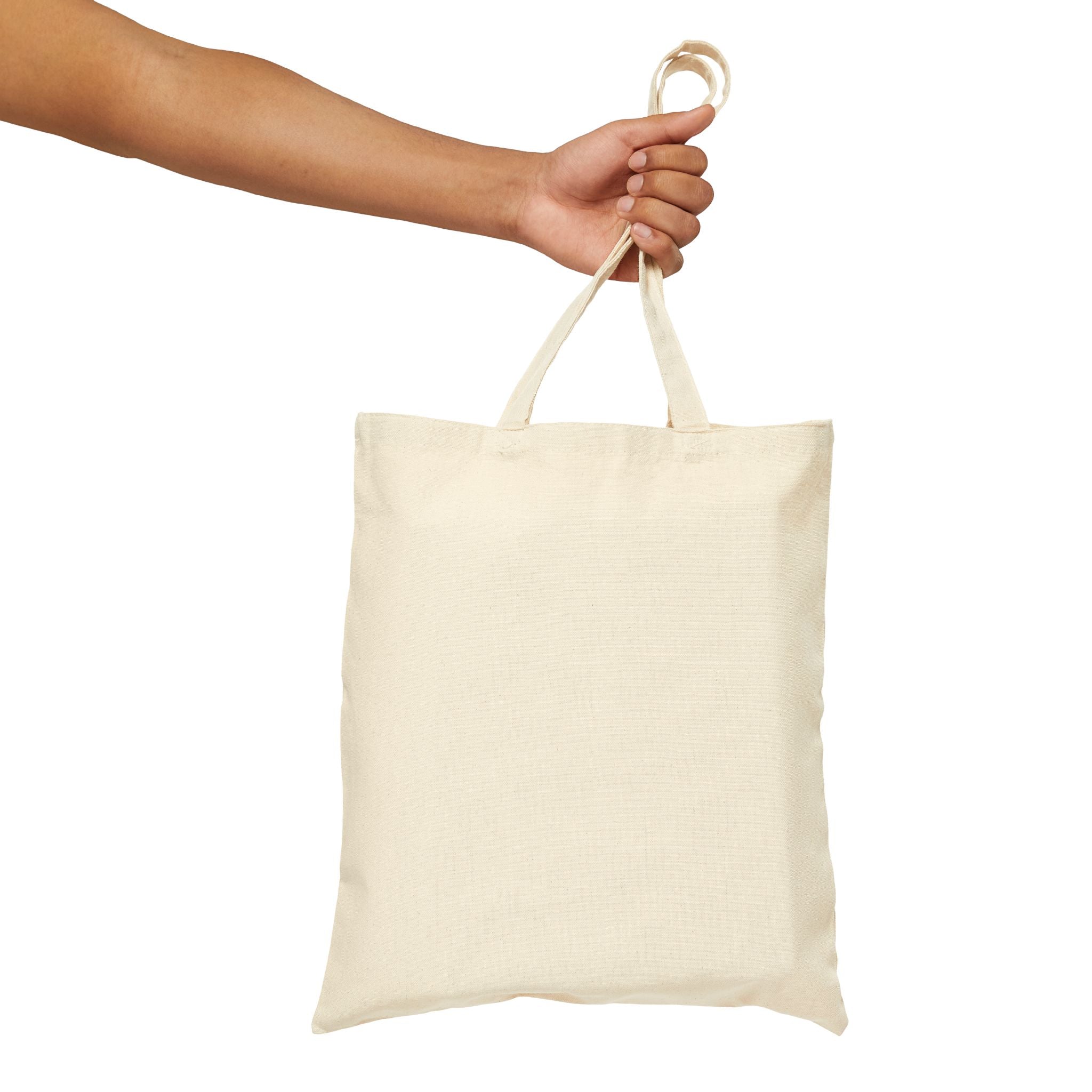 Never Give Up Tote Bag — Cute Motivational Canvas Tote for Women