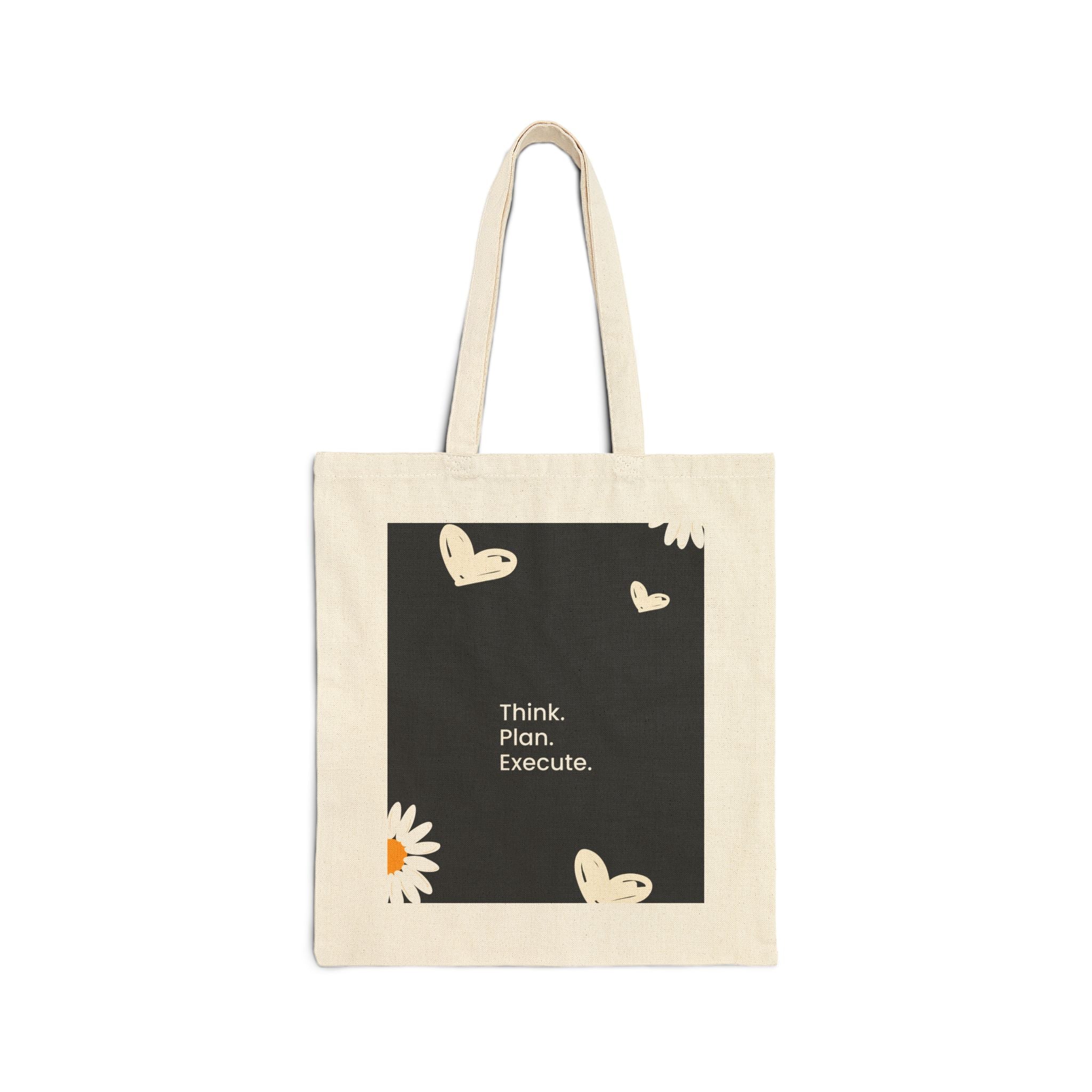 Cotton Canvas Tote Bag