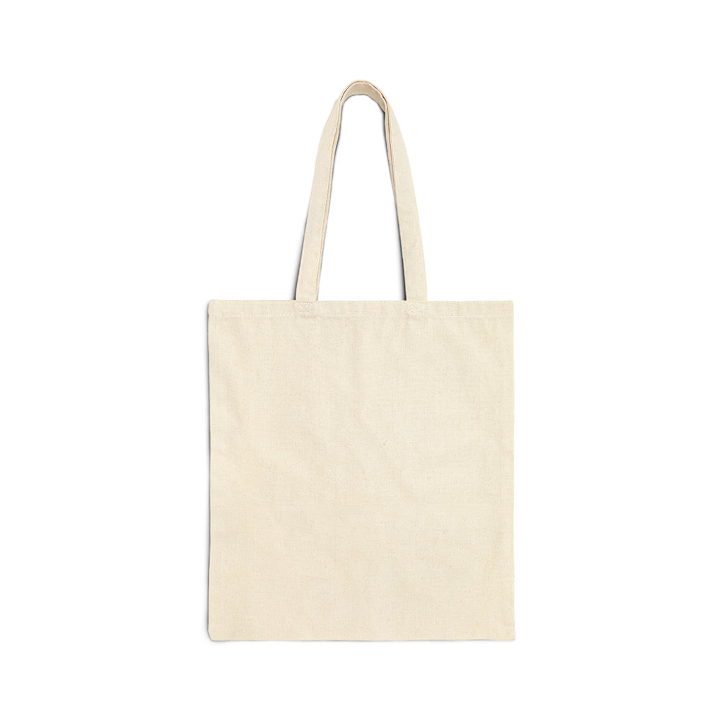 Tote Bag — 'Love Yourself First' Heart Canvas Tote, Self-Care Quote Eco Shopper